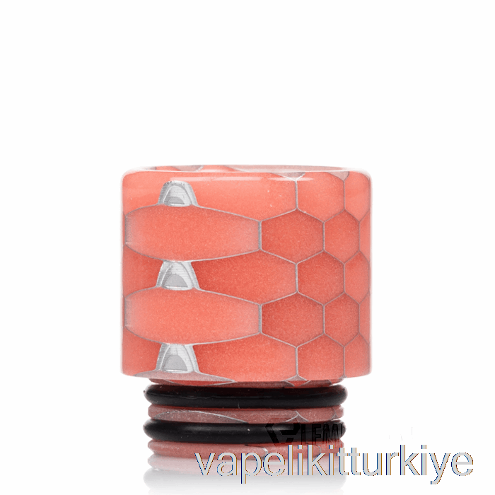 Vape Türkiye Smok Cobra V1 Resin 810 Damla Ucu Gece Parlayan Pembe